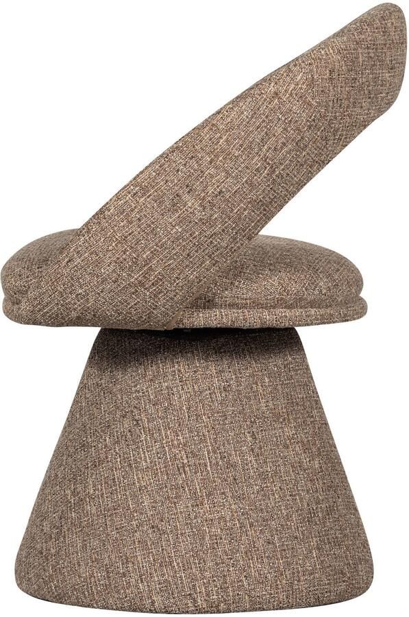 WOOOD | Winter draaibare eetkamerstoel naturel melange | Eetkamerstoelen | Eetkamerstoel - Foto 3