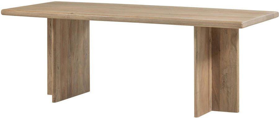 WOOOD Eettafel Ato Mangohout 180 x 90cm Naturel