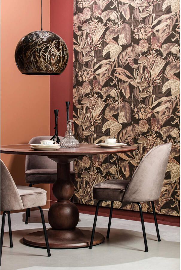 BePureHome | Blanco Eettafel -Ø120cm Mango Walnoot | Eettafels | Eettafel - Foto 4