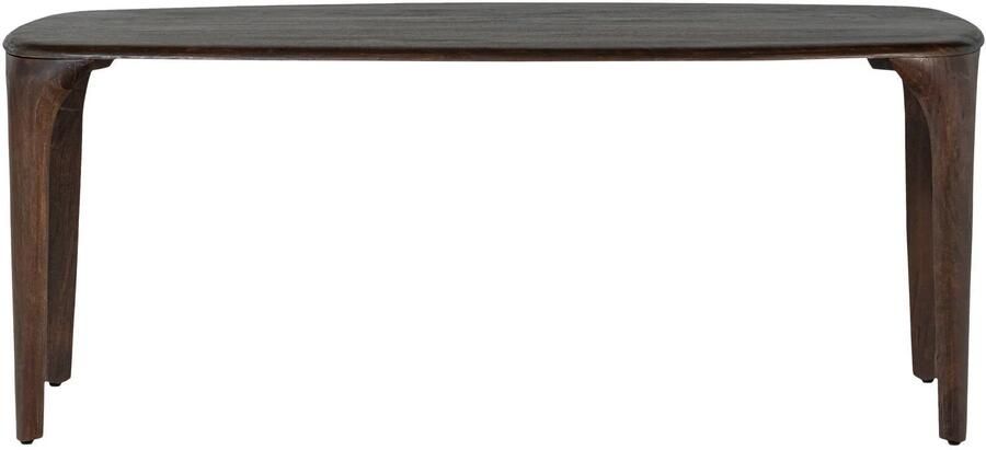 WOOOD | Fiore eettafel mango hout donkerbruin 190x95cm | Eettafels | Eettafel - Foto 3