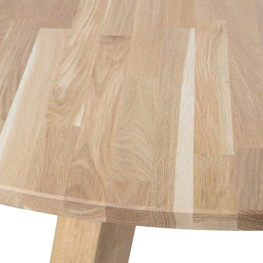 WOOOD | Rhonda Xl EettafelØ150cm Eiken Naturel | Eettafels | Eettafel - Foto 3