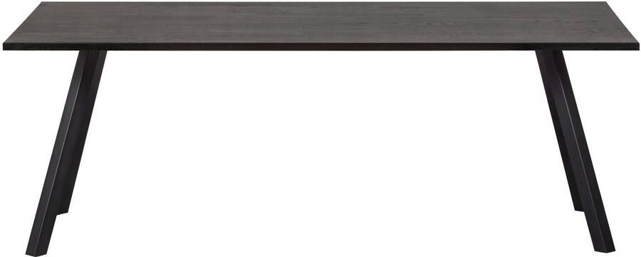 WOOOD | Combi-Eettafel: tafel eiken blacknight 160x90&2-stand | Eettafels | Eettafel - Foto 2