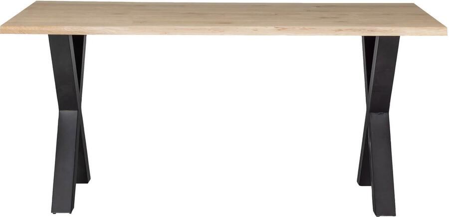 WOOOD | Combi-Eettafel: boomstam eiken 180x90&alkmaar poot | Eettafels | Eettafel