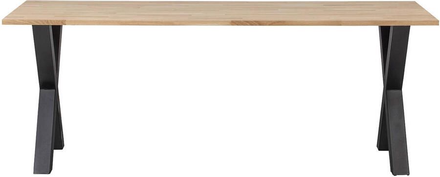 WOOOD | Combi-Eettafel: eiken 220x90&alkmaar poot | Eettafels | Eettafel - Foto 2