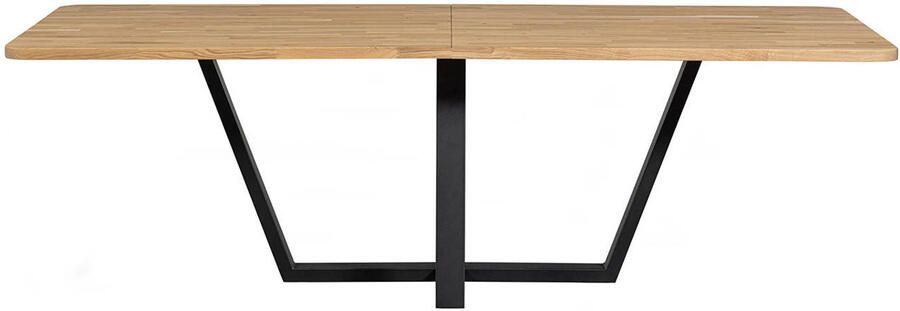 WOOOD Eettafel Tablo Hout gedeeltelijk massief rechthoekige vorm H 77 cm x B 240 x D 100 cm - Foto 6