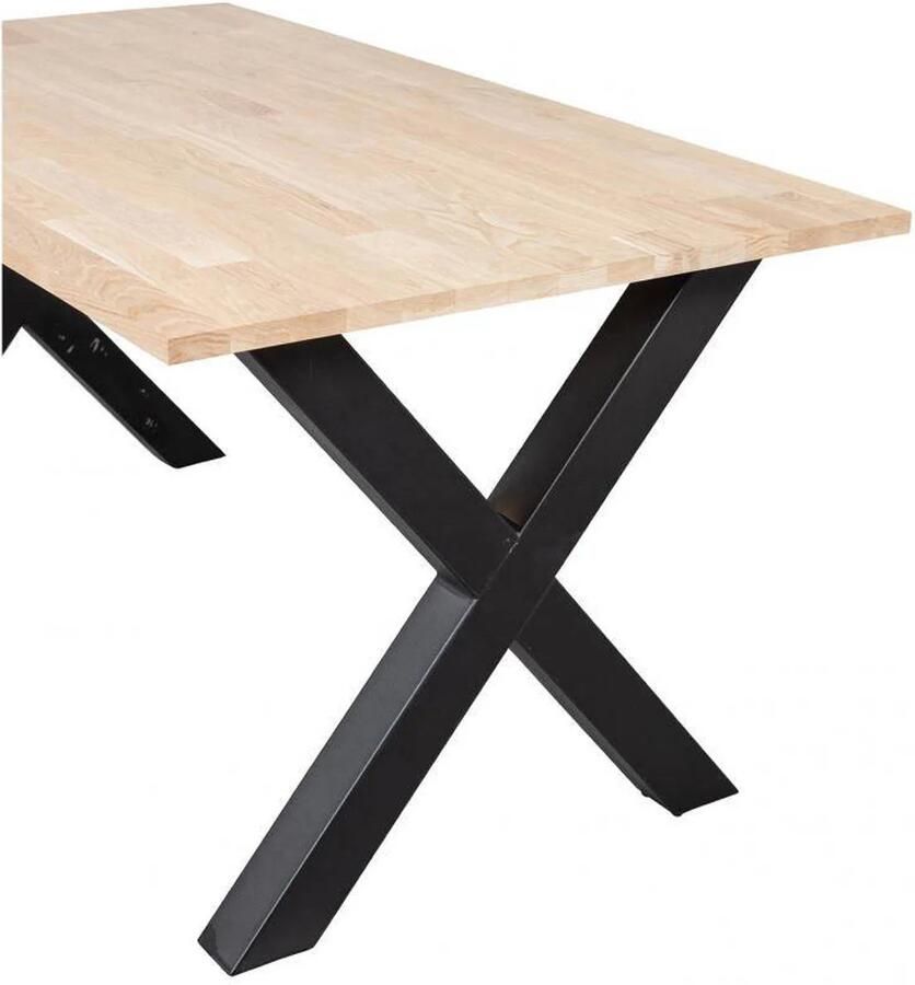 WOOOD | Combi-Eettafel: eiken 160x90&alkmaar poot | Eettafels | Eettafel - Foto 2