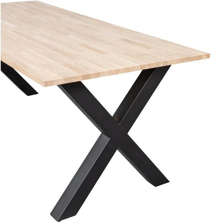 WOOOD | Combi-Eettafel: eiken 200x90&alkmaar poot | Eettafels | Eettafel - Foto 3