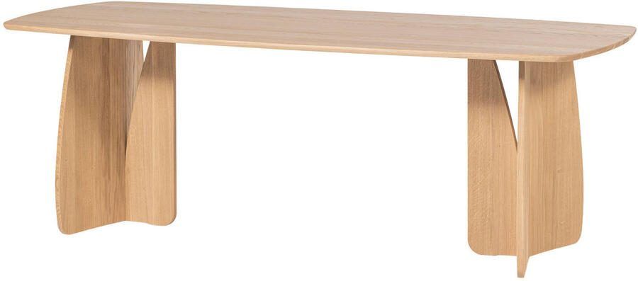 WOOOD eetkamertafel Veere (100x220 cm) natural