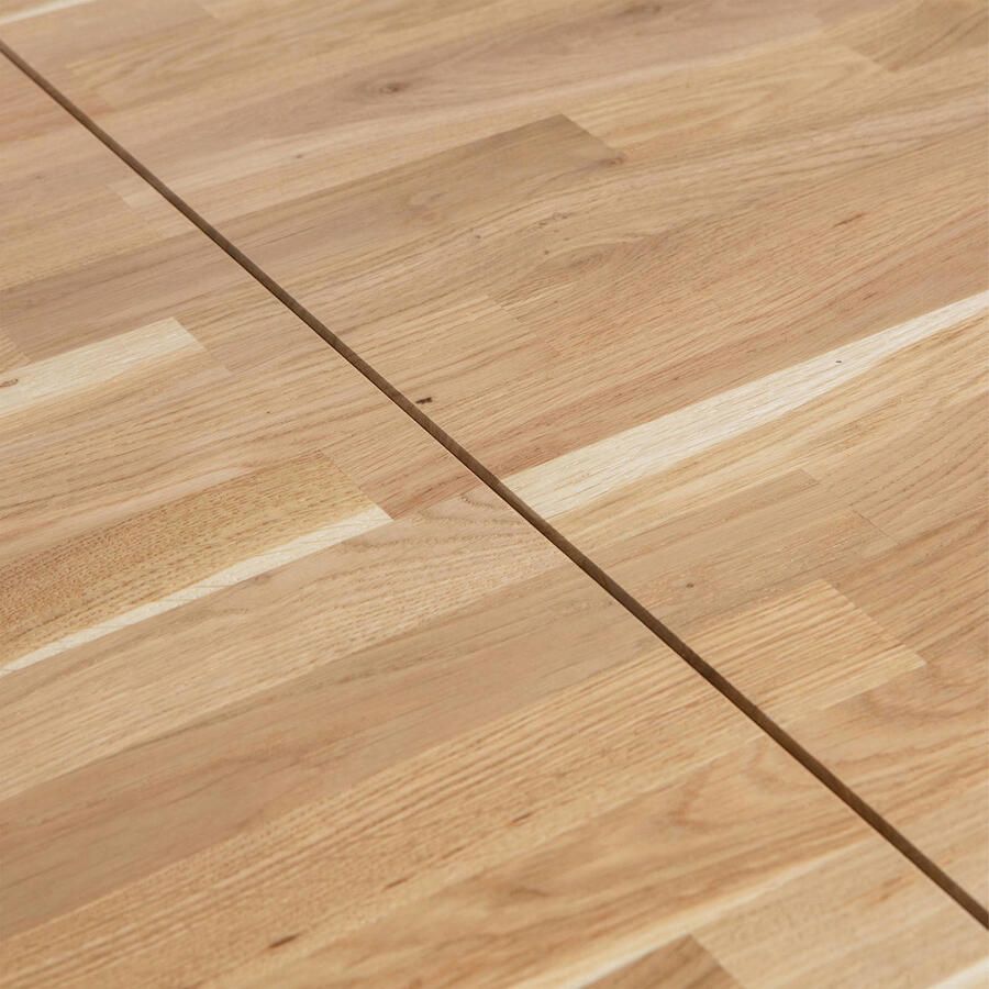 WOOOD Eettafel Tablo Hout gedeeltelijk massief rechthoekige vorm H 77 cm x B 240 x D 100 cm - Foto 6