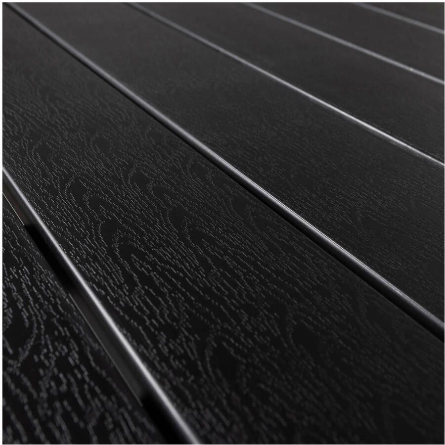 Woood Veerle Eettafel Aluminium|Polywood Antraciet 74x220x100 - Foto 2