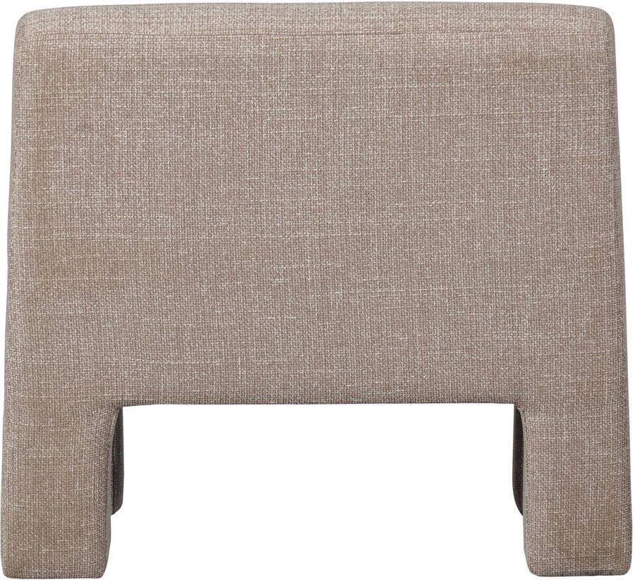 WOOOD Fauteuil Lavid geweven stof 4-poots frame h 73 cm x b 74 cm - Foto 9