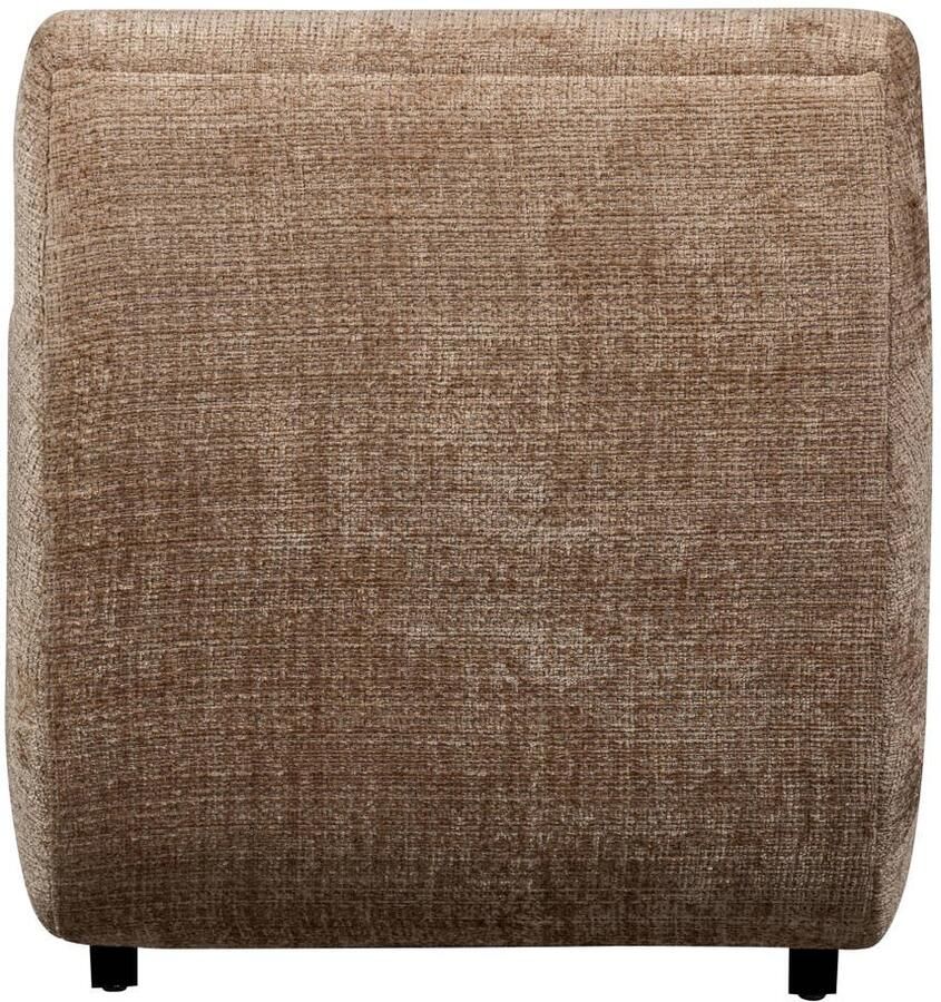 WOOOD Fauteuil Observe vrijstaand grof geweven chenille-stof h 82 cm x b 75 cm - Foto 9