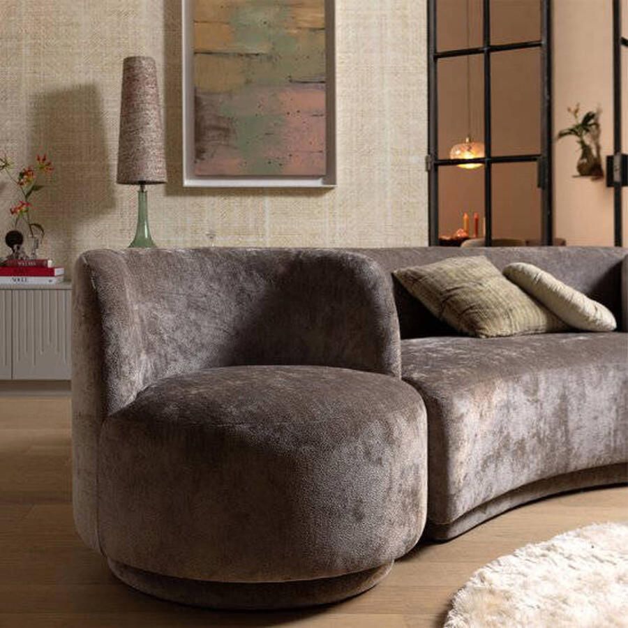 BePureHome | Popular fauteuil taupe | Zitmeubels woonkamer | Fauteuil - Foto 5