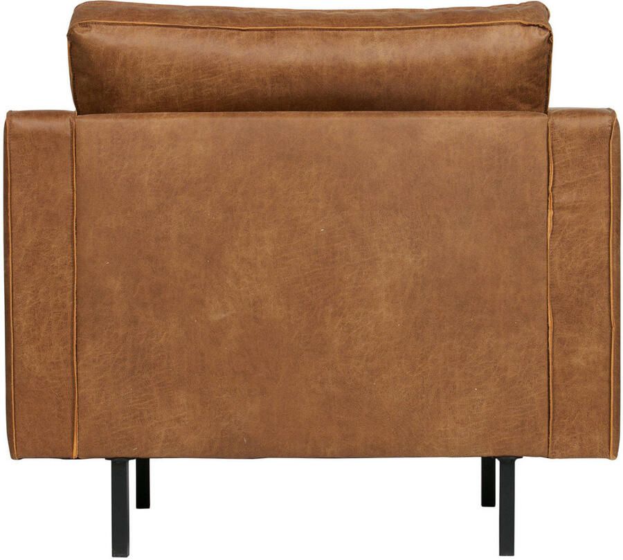 WOOOD Fauteuil Rodeo Classic vrijstaand van gerecycled leer h 83 cm x b 98 cm - Foto 3