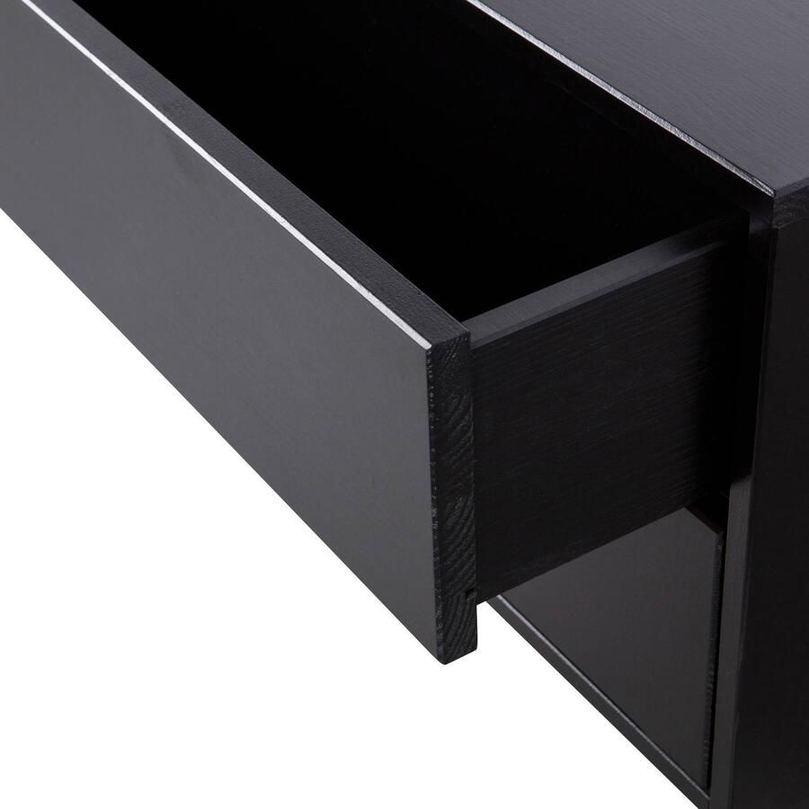 WOOOD Exclusive | Finca Tv Meubel 75cm Grenen Zwart | Woonkamer meubels | Tv-dressoirTv-meubel - Foto 4