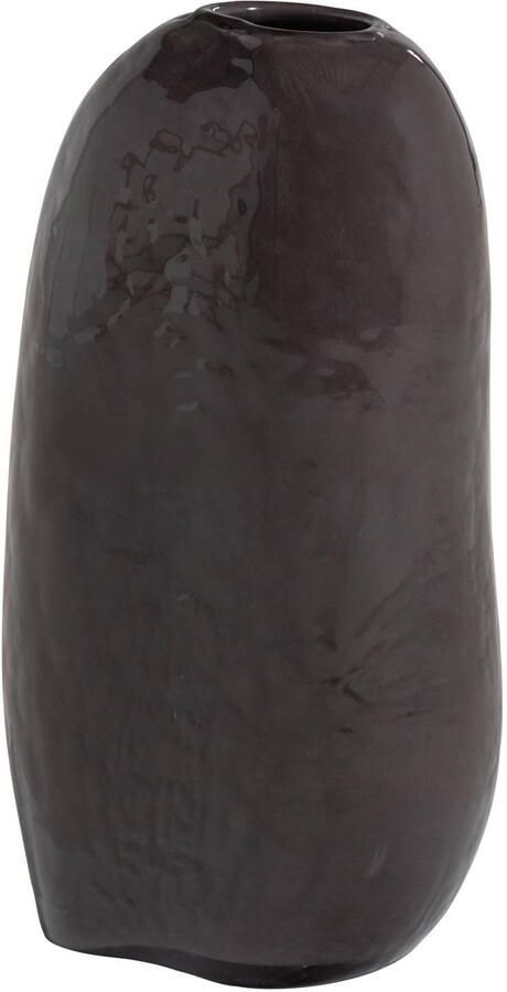 WOOOD Sahil Vaas Glas Donkerbruin 42x23x14