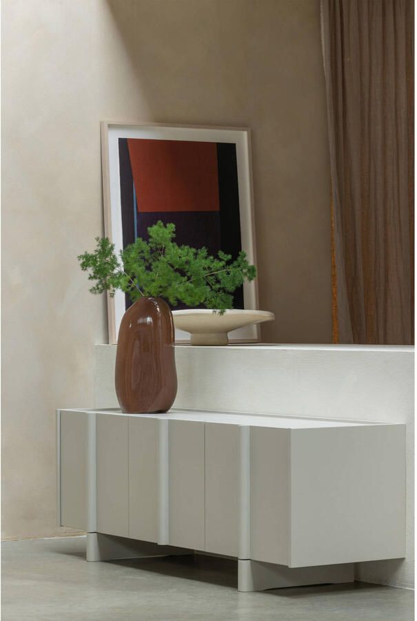 WOOOD | Sahil vaas glas bruin | Woonaccessoires | Vaas