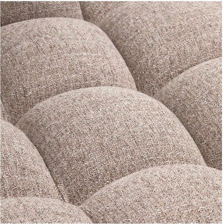 WOOOD | Allure chaise longue rechts geweven stof bruin melange | Zitmeubels woonkamer | Hoekbank - Foto 3