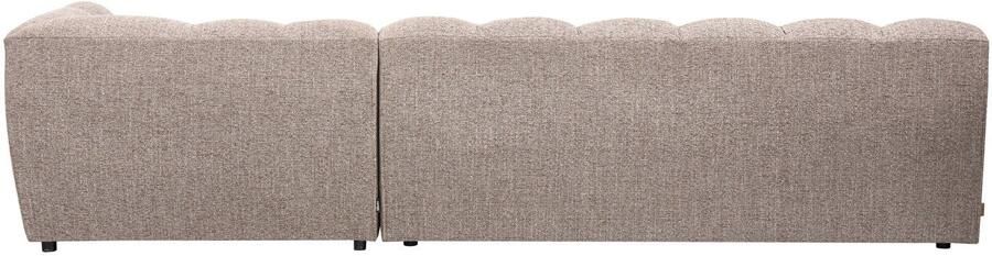 WOOOD | Allure chaise longue rechts geweven stof bruin melange | Zitmeubels woonkamer | Hoekbank - Foto 2