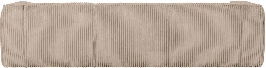 WOOOD | Bean Hoekbank Rechts Grove Ribstof Travertin | Zitmeubels woonkamer | HoekbankModulaire banken - Foto 3