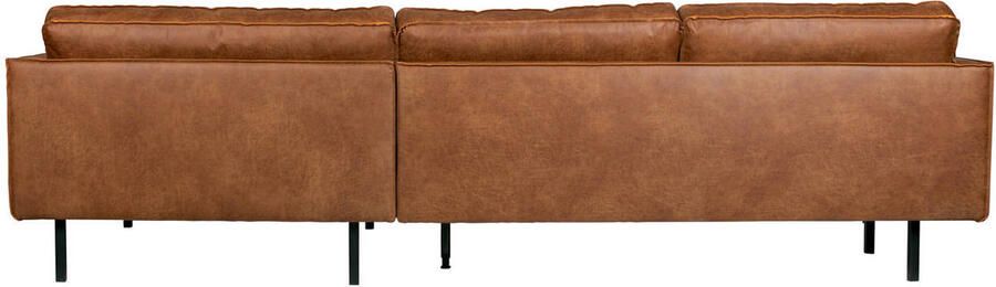 BePureHome | Rodeo Chaise Longue Rechts Cognac | Zitmeubels woonkamer | Hoekbank - Foto 5