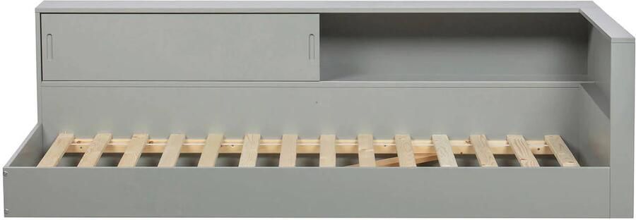 Woood Connect hoekbed grenen [fsc] (Kleur: betongrijs) - Foto 4