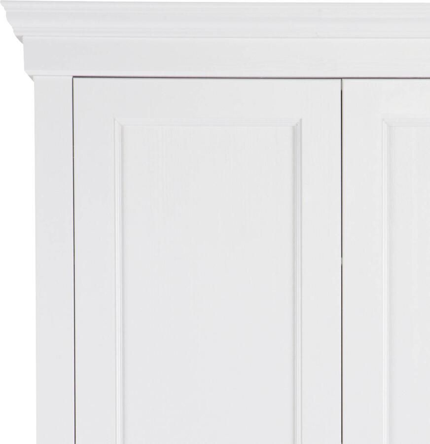 WOOOD | Isabel Brocante Kast Grenen Wit | Woonkamer meubels | BergkastKast - Foto 8