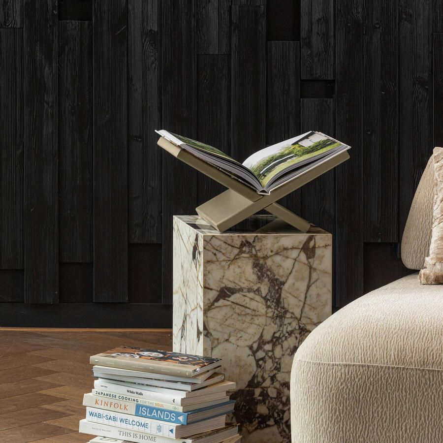 WOOOD | Jet boekenstandaard grenen mud | Woonaccessoires | Woningdecoratie | Woonaccessoire - Foto 2