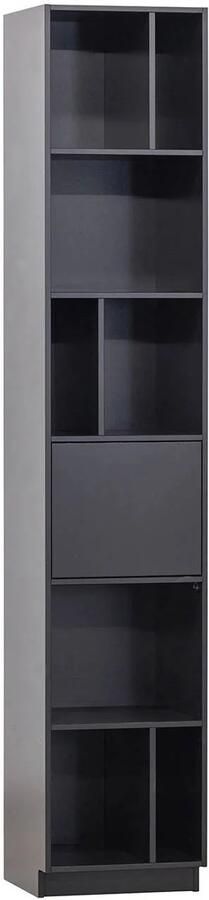 WOOOD Exclusive | Finca Open Vakkenkast 40cm Zwart | Woonkamer meubels | BergkastKastWandkast - Foto 5