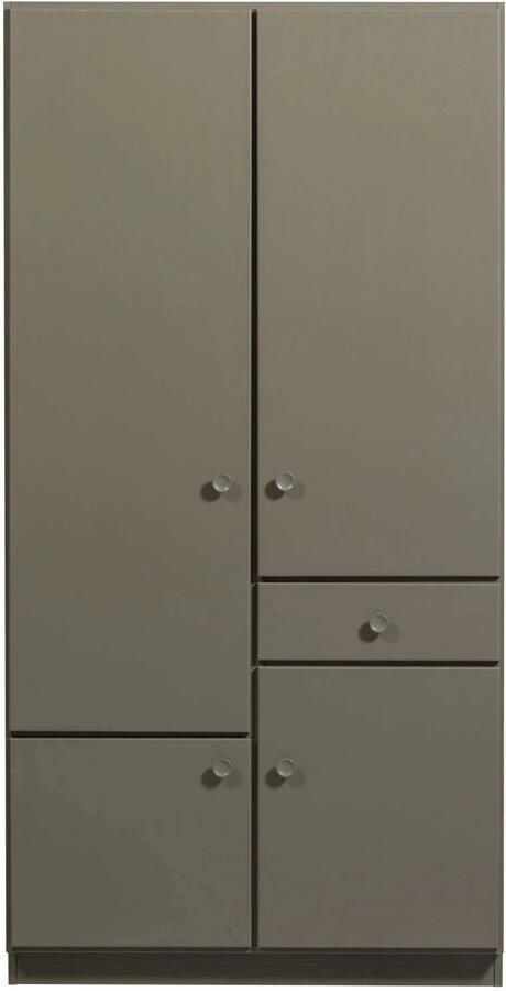 WOOOD | Alfie kledingkast smal 107cm grenen forest | Slaapkamerkasten | Linnenkast - Foto 2