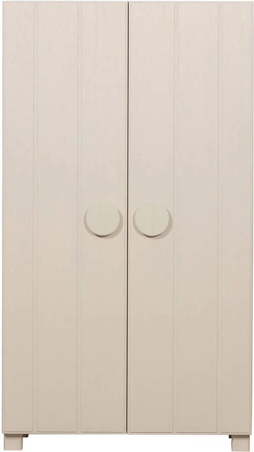 WOOOD Multifunctionele kast Noah Opbergkast Hal kast met kledingstang h 200 cm x b 110 cm - Foto 10