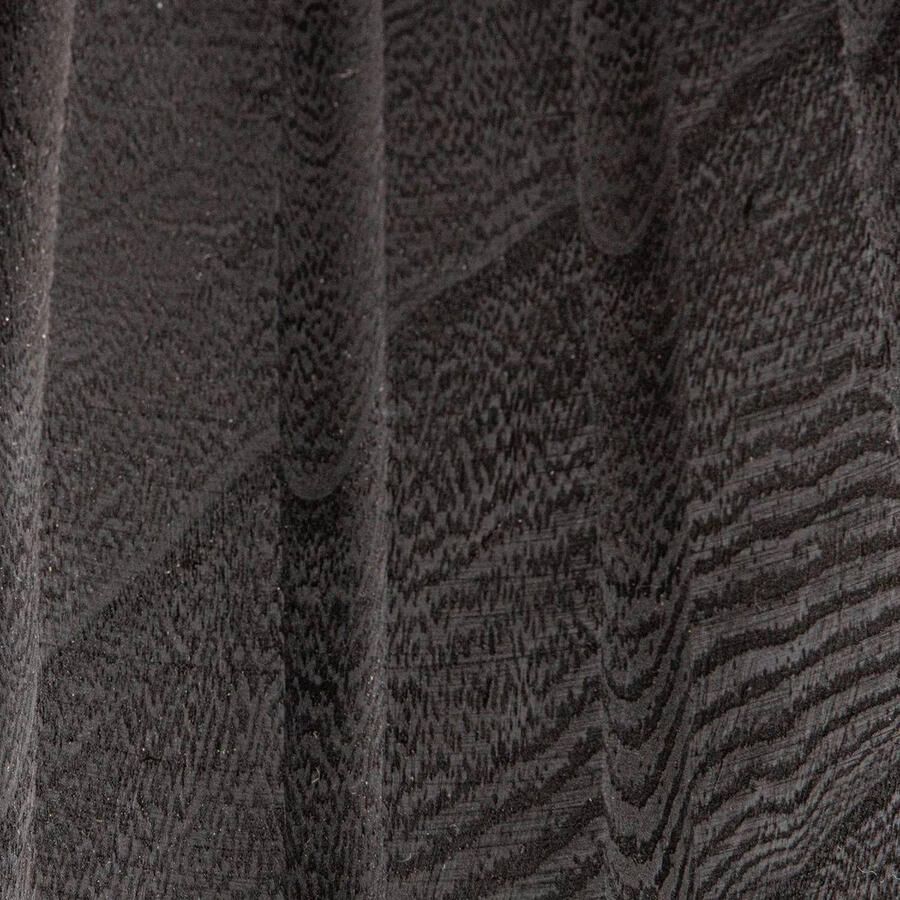 WOOOD | Borre Kruk Hout Zwart 40xØ28cm | Woonaccessoires | Krukje - Foto 2