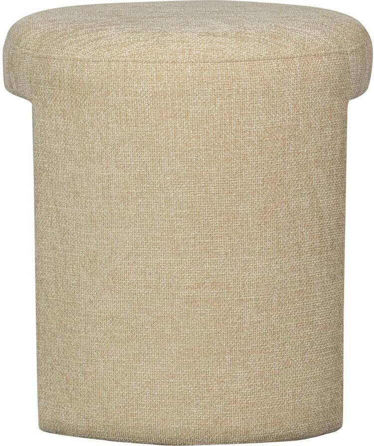 Woood Charlie Kruk Chenille Naturel 47x45x45