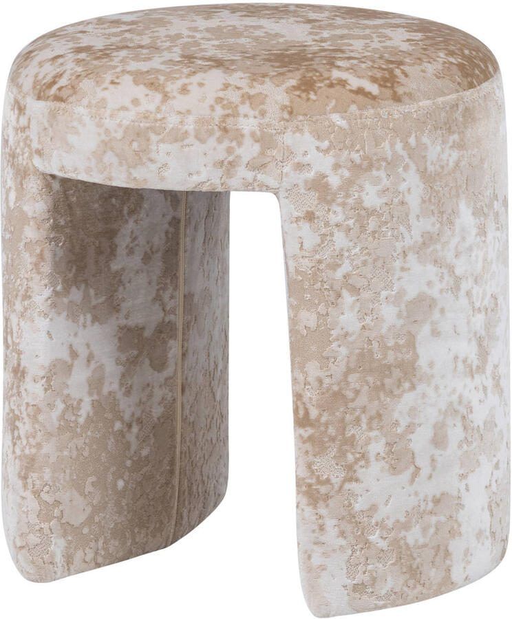 WOOOD Krukje Charlie Structuurstof Beige