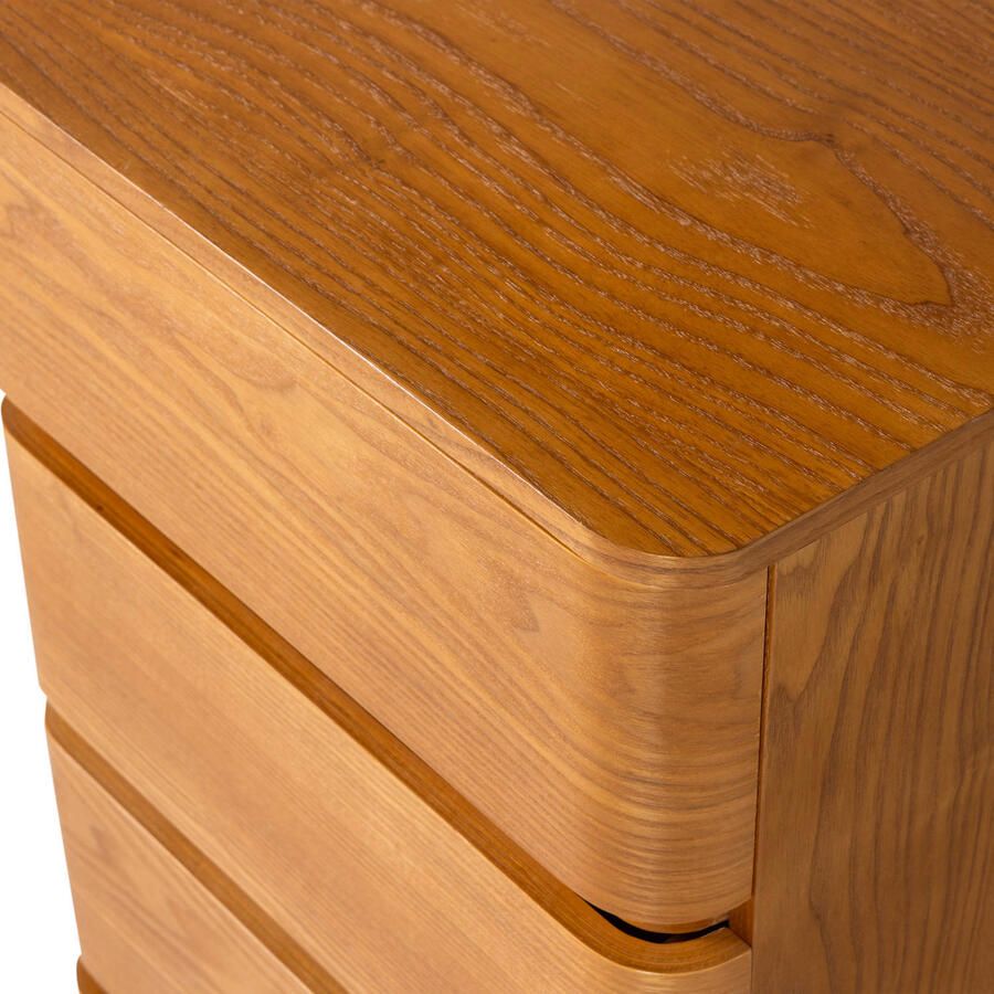 WOOOD Ladekast Fejo MDF Met 4 lades Bruin - Foto 3