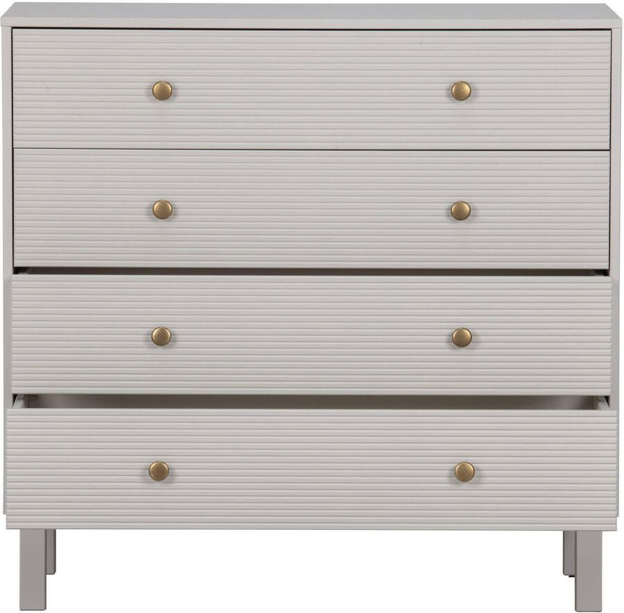 WOOOD | Madu Ladenkast Grenen Wolkengrijs | Woonkamer meubels | KastLadekast - Foto 9