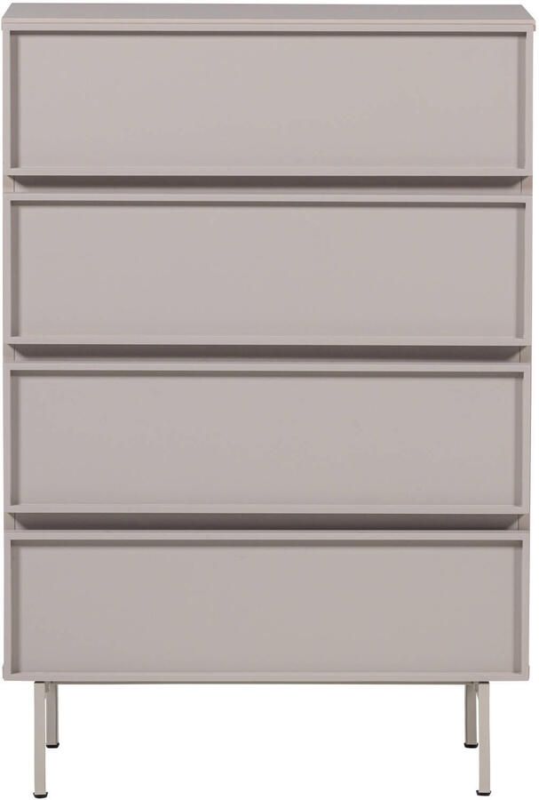 WOOOD | Tours ladekast 4 lades melamine mdf zand | Woonkamer meubels | Ladekast - Foto 3