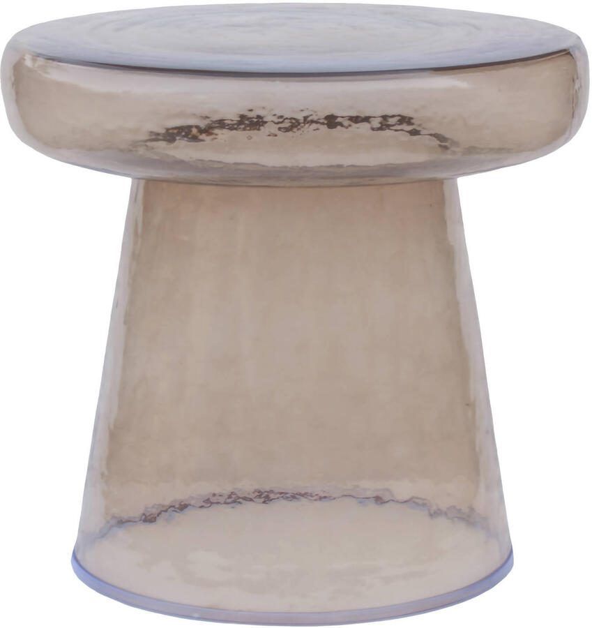 WOOOD Bijzettafel Loma 40cm Bruin Rond