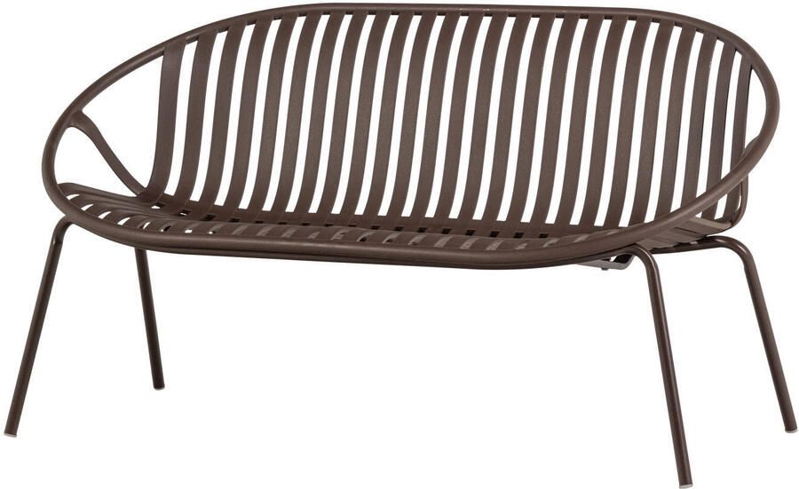 WOOOD Tuinbank Bruce 131cm Paars Bruin