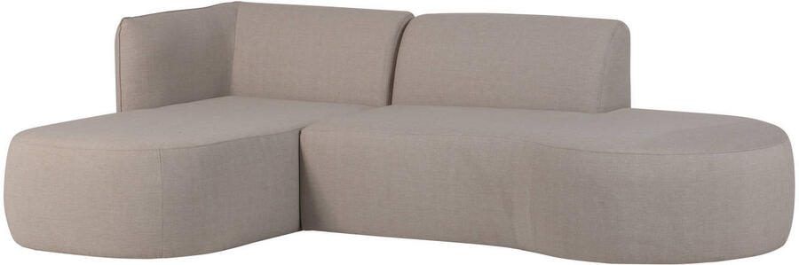 WOOOD Chios Loungeset Tuin Aluminium Naturel 71x258x168