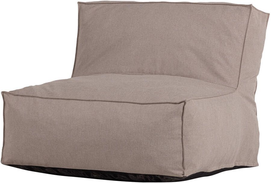 WOOOD Velora Loungestoel Tuin Polyester Zand 80x95x95