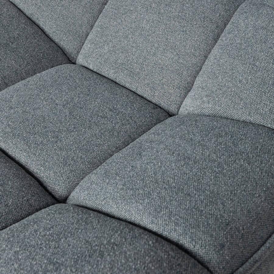 WOOOD Draaibare fauteuil Maudi Metalen frame gepolsterd met geweven stof H 84 cm x B 74 cm - Foto 3