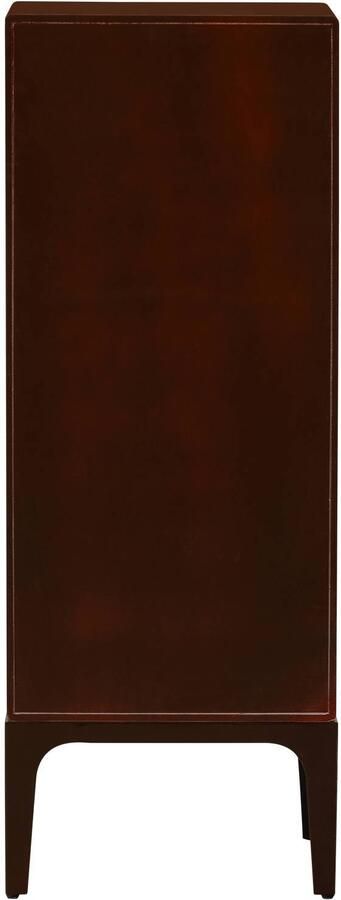 WOOOD | Merge ladekast 6 lades hout bruin rood | Woonkamer meubels | Ladekast - Foto 5