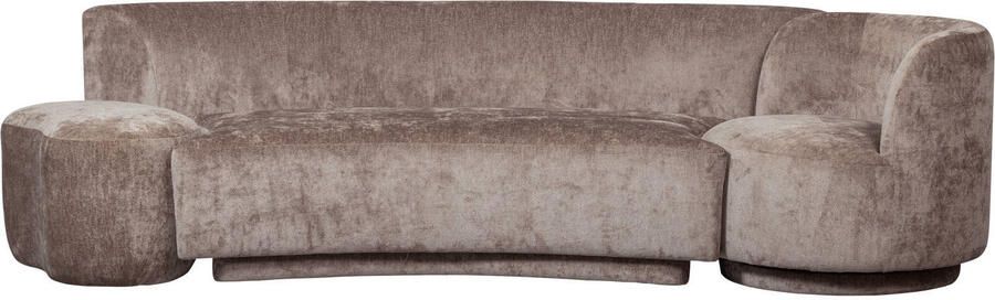 BePureHome | Popular combi: bankje fauteuil poef taupe | Zitmeubels woonkamer | 2-zitsbank2 5-zitsbank3-zitsbank - Foto 3