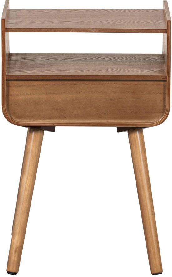 WOOOD | Nils nachtkastje bijzettafel hout naturel | Slaapkamerkasten | Nachtkastje - Foto 4