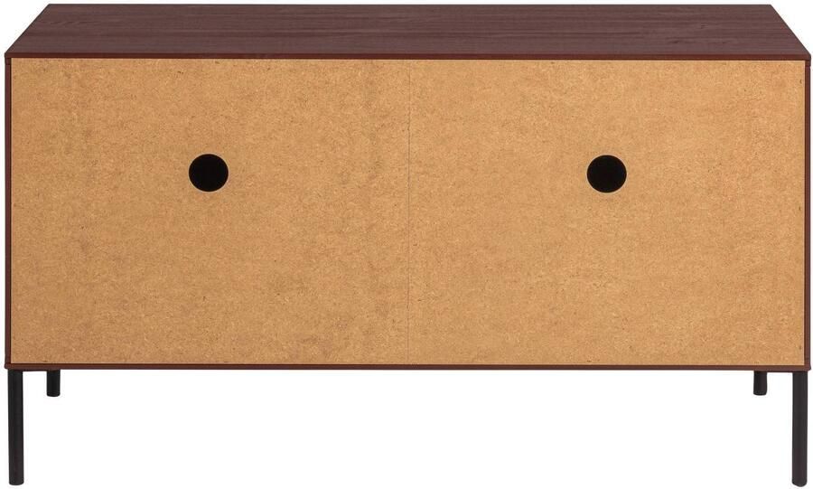 WOOOD New Gravure Tv Meubel Grenen Bordeauxrood 56x100x44 - Foto 2