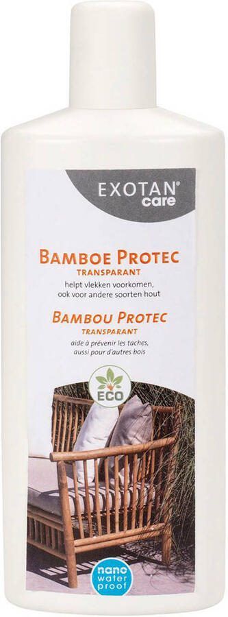 Exotan Care Bamboo Beschermer Transparant 1000ml