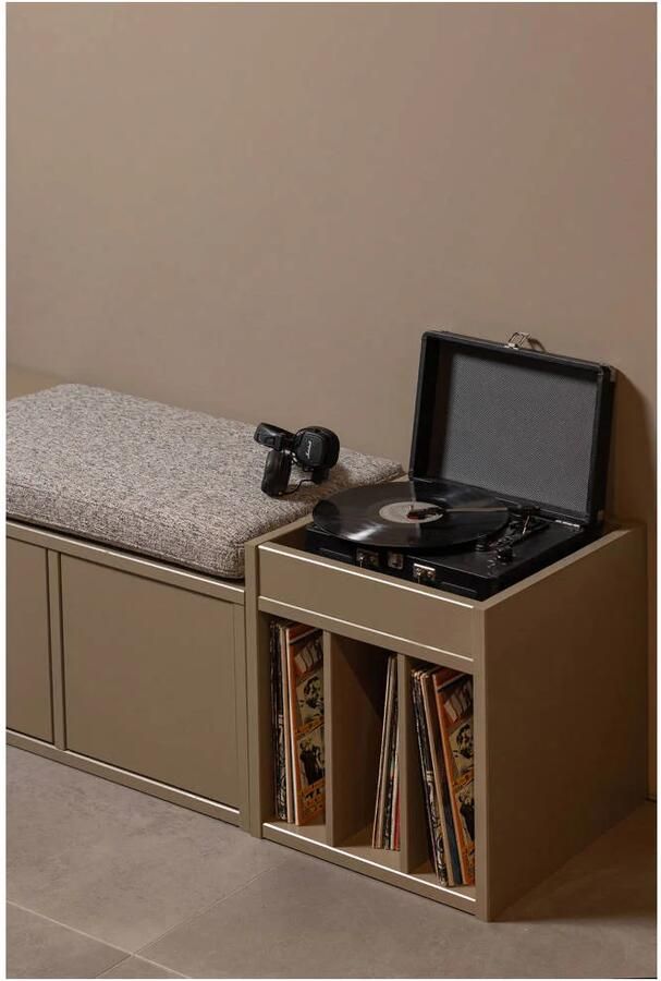 WOOOD Zitbank TURNER incl. comfortabel zitkussen breedte 80 cm - Foto 2