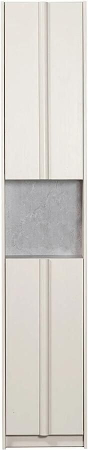 WOOOD Exclusive | Basu Smalle Kast 40cm Grenen Dust Incl Concrete Decor | Woonkamer meubels | Kast - Foto 10