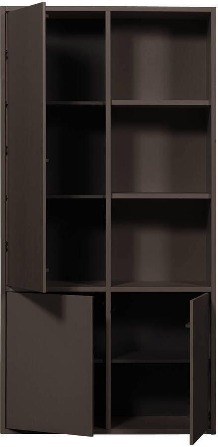 WOOOD Opbergkast Merel 200 x 100cm Middenbruin - Foto 5
